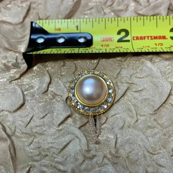 Bellessa Vintage Holiday Season Lightweight  Gold Jacket, Size 16 - Picture 7 of 7